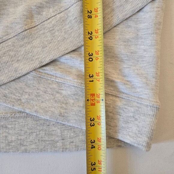 Athleta Womens Cross Hem Sleeveless Stretch Carefree Tee Dress Light Gray Small - Picture 9 of 13